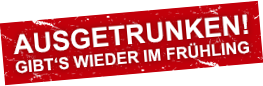 Ausgetrunken!